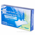 28 pouches per box Teeth Whitening Strips Wholesale 3D Advanced Customized Logo Support Peroxide Free 5D Teeth Corrector